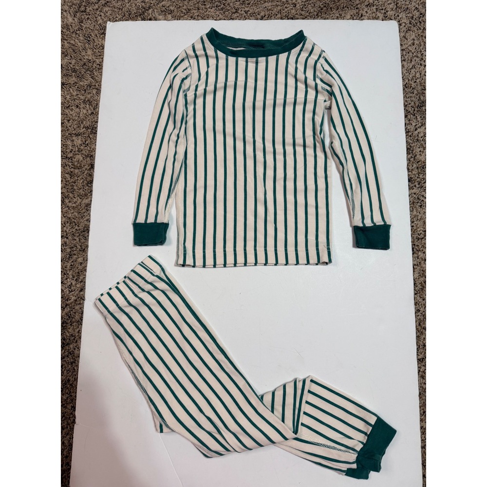 Hanna Andersson Pajama Sets Lot of 5 Size 100 US 4 Bows Flowers Stars Stripes - Picture 10 of 11